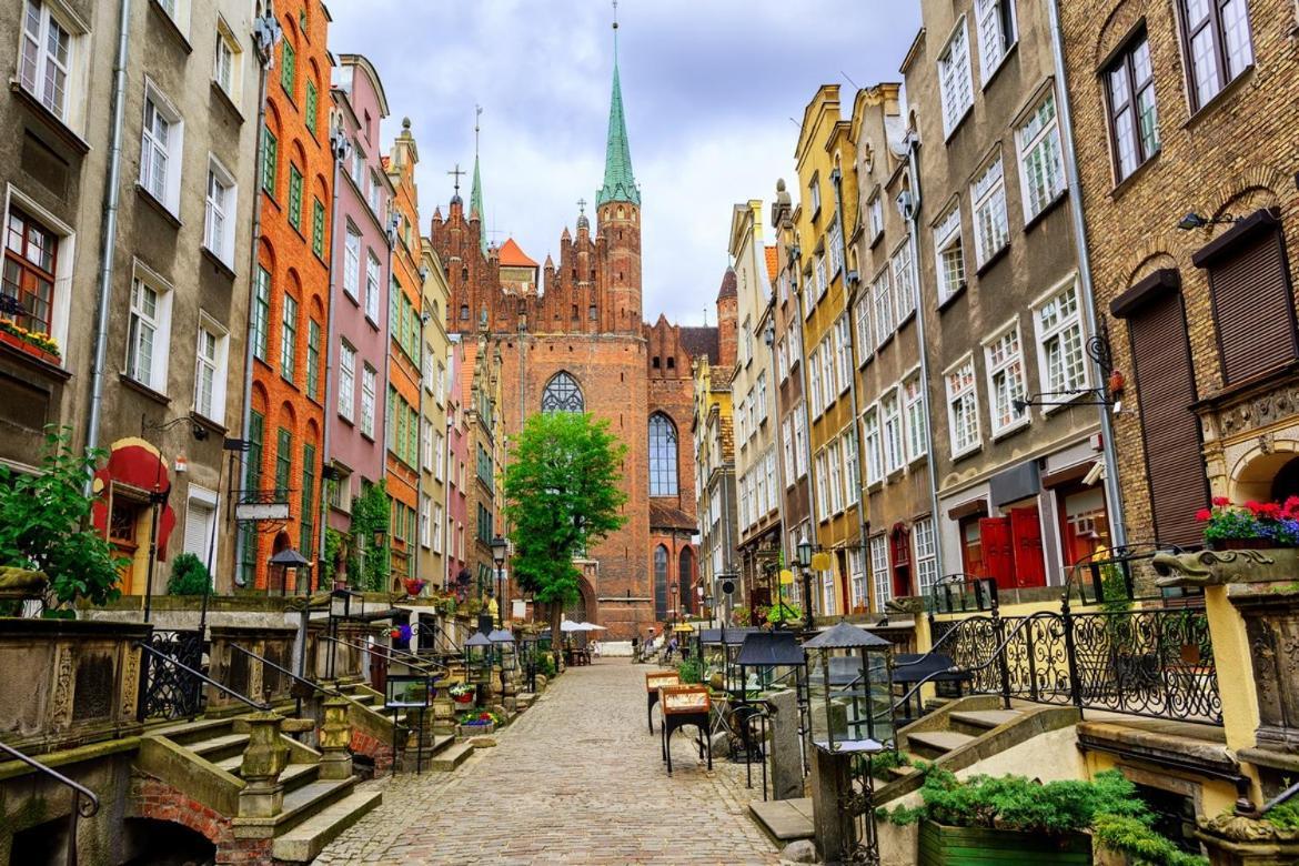 Swish Apartment -10 Min To Old Town Gdansk,Pkp & Shopping Mall المظهر الخارجي الصورة